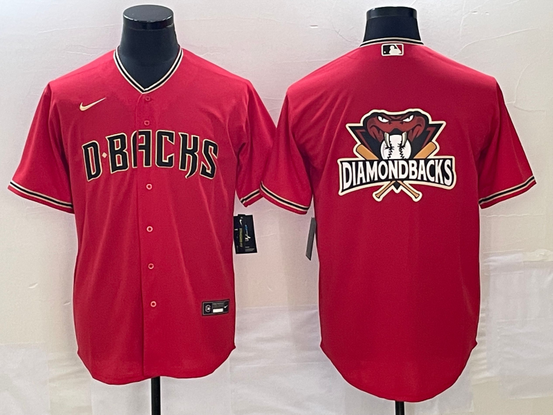 Men's Arizona Diamondbacks Red Replica Team jersey