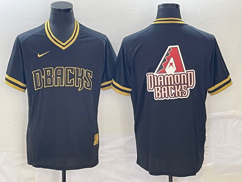 Men's Arizona Diamondbacks Black Alternate Replica Player jersey