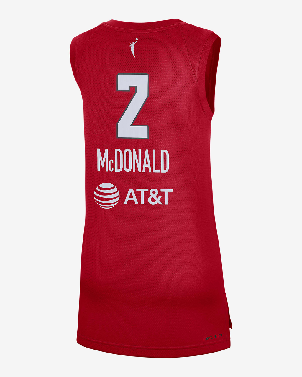 Men's Atlanta Dream Aari McDonald #2 Red Player Jersey