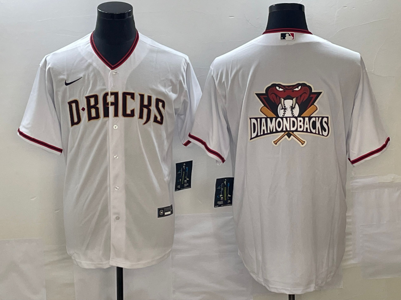 Men's Arizona Diamondbacks White Replica Team jersey