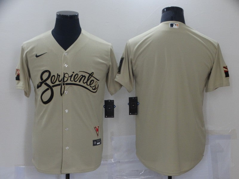 Men's Arizona Diamondbacks Sand City Connect Replica Blank jersey