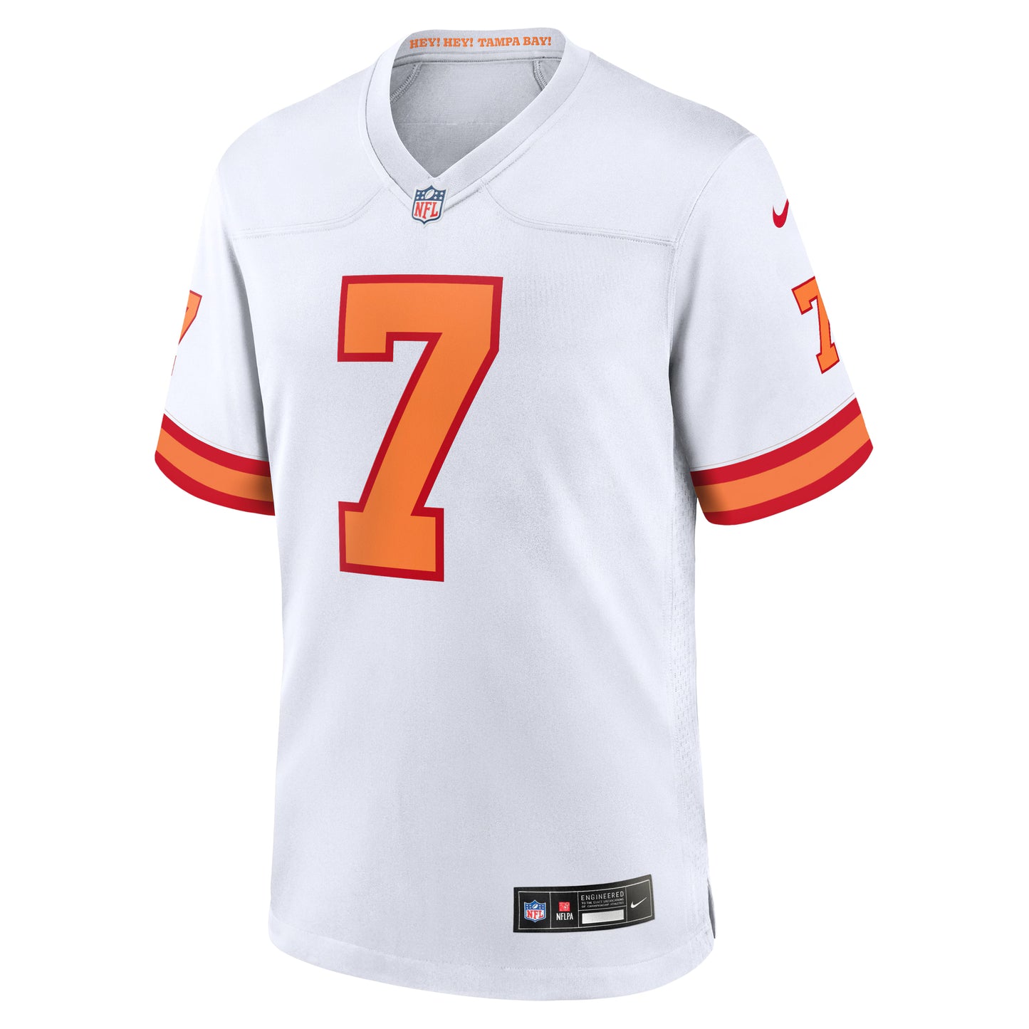 76 Tampa Bay Buccaneers Bucky Irving White Game Jersey