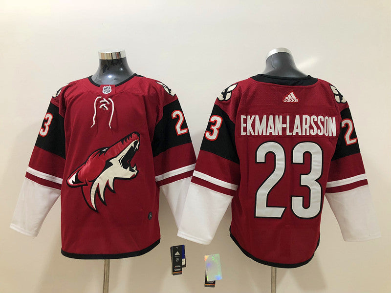 Men's Arizona Coyotes Oliver Ekman-Larsson #23 Red Breakaway Player jersey